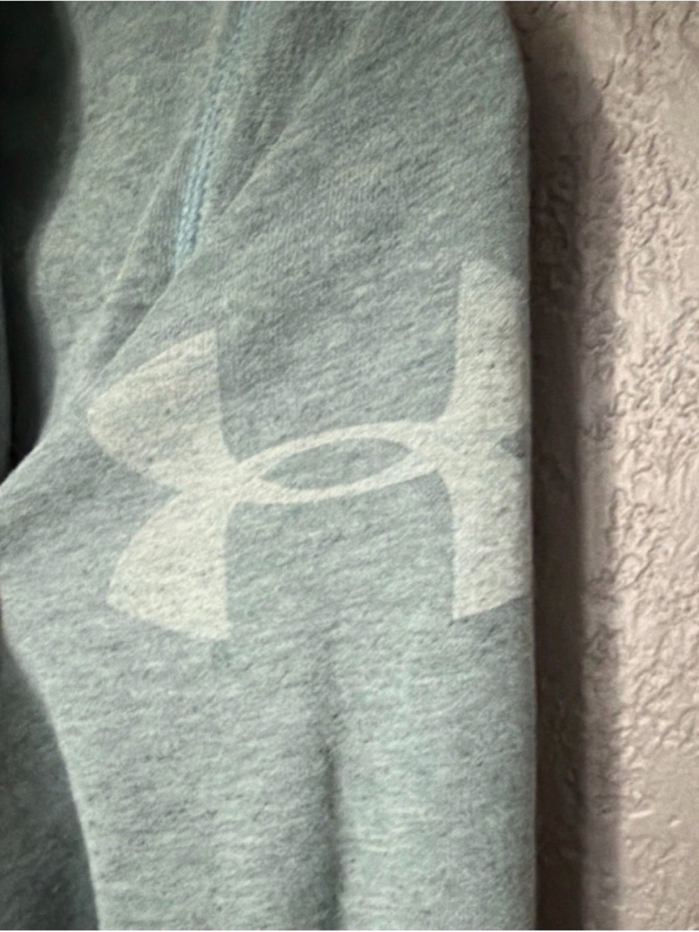 Under Armour Women’s Hooded Pullover Sweatshirt - Light Teal - Picture 4 of 5